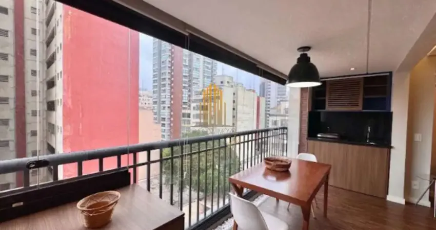 Condominio setin downtown brigadeiro, bela vista, apartamento de 42m² com 1 dormitorios, 2 banheiros