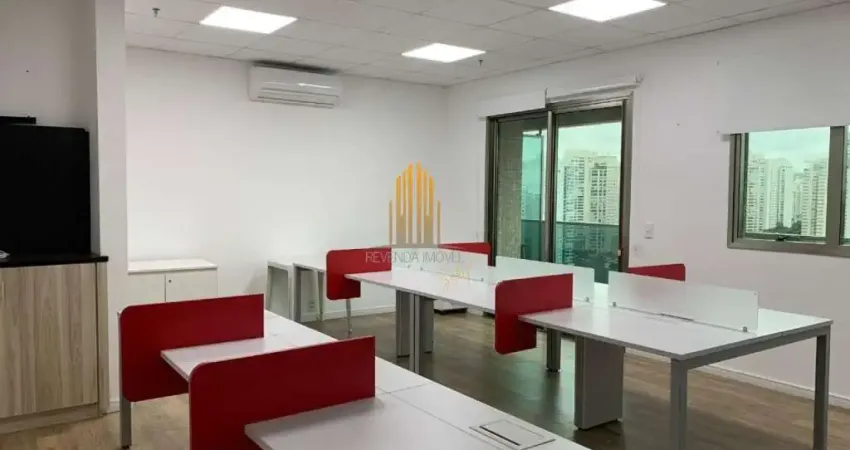 Sala comercial de alto padrão à venda no campo belo, são paulo - sp: 61m², 1 banheiro e 1 vaga de garagem!