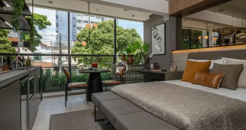 Condominio, sky pinheiros, studio de 27m² com 1 dormitório, 1 vaga em pinheiros - são paulo.