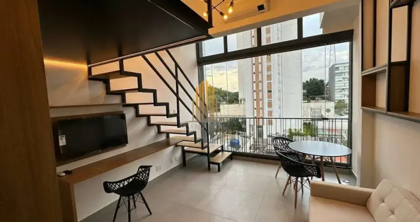 Studio de 27m² com pé direito duplo á venda em pinheiros studio de 27m² com pé direito duplo á venda