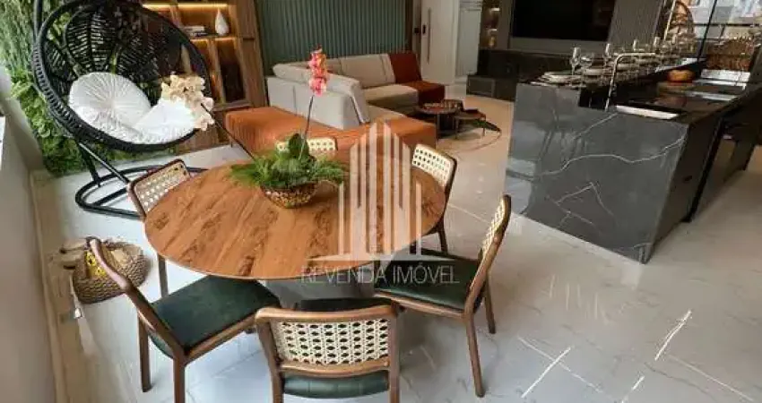 Apartamento de alto padrão à venda em santo andré-sp, no bairro campestre: 3 quartos, 3 suítes, 3 salas, 4 banheiros, 3 vagas de garagem, 202m².