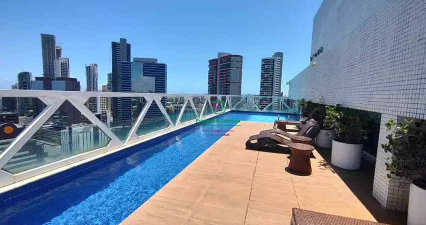 Quarto e sala à venda, 26m² no caminho das árvores, salvador-ba