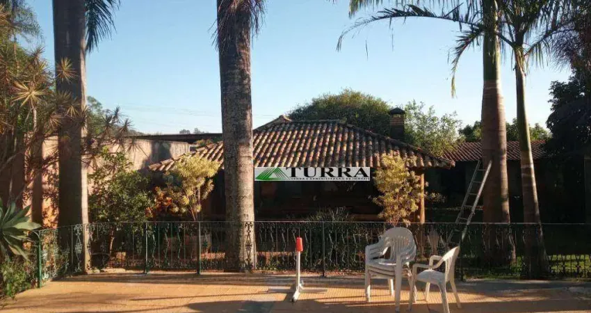 Chácara com casa 3 dormitórios à venda, 1050 m² por R$ 1.000.000 - Traviú - Jundiaí/SP