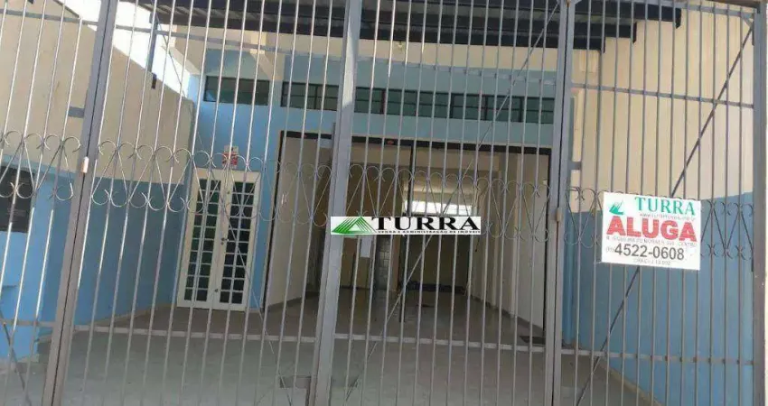Salão + salas para alugar, 232 m² por R$ 4.500/mês+IPTU - R. Pedro Gatera, 150, Vila Rio Branco - Jundiaí/SP
