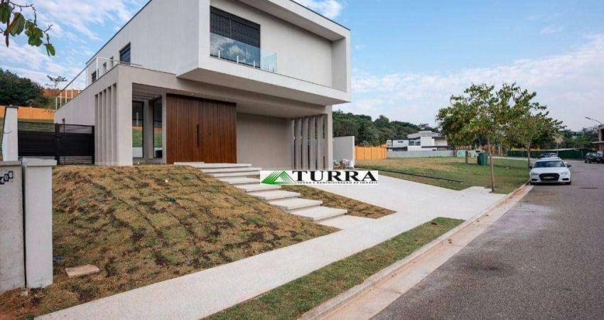 Casa com 348 m² A/C, 4 dormitórios à venda,  por R$ 3.180.000 - Alphaville Jundiaí - Jundiaí/SP