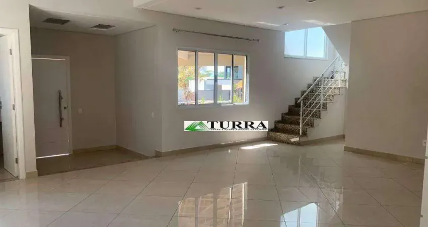 Casa com 3 suites para alugar, 281 m² por r$ 12.000,00/mês + condominio + iptu - bosque dos jatobás - jundiaí/sp