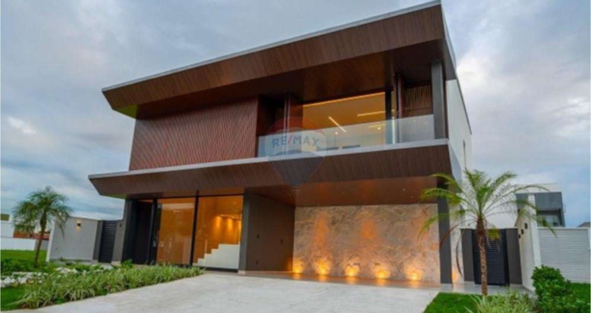 Lançamento em Alphaville Jacuhy – Casa Nova, 5 Quartos, 4 Suítes, Piscina, Gourmet, 460m²