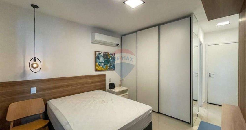 Apartamento Studio, mobiliado, investimento na Enseada do Suá.