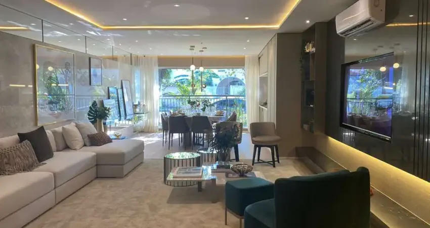 Apartamento 136m no brooklin, 3 suítes com 2 vagas r$ 2.199.000,00