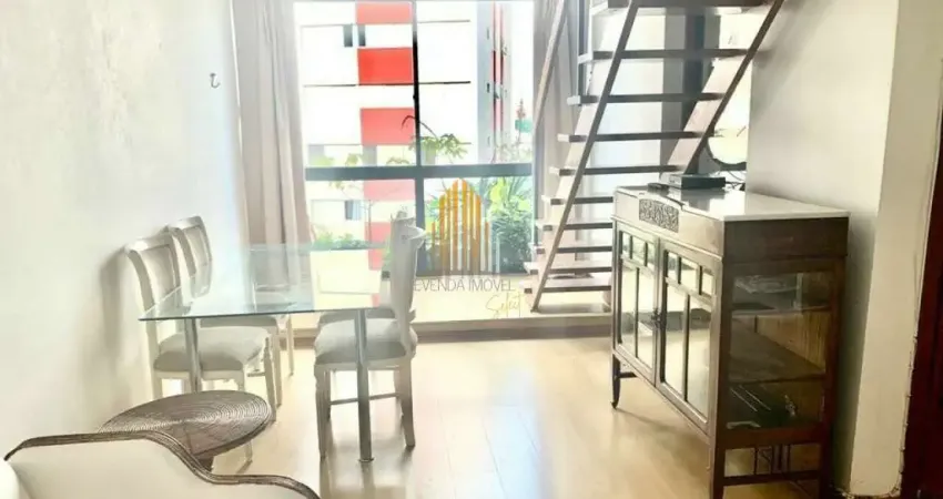 Condomínio broadway no itaim bibi - apartamento com 57m² 1 suíte e 1 vaga de garagem.