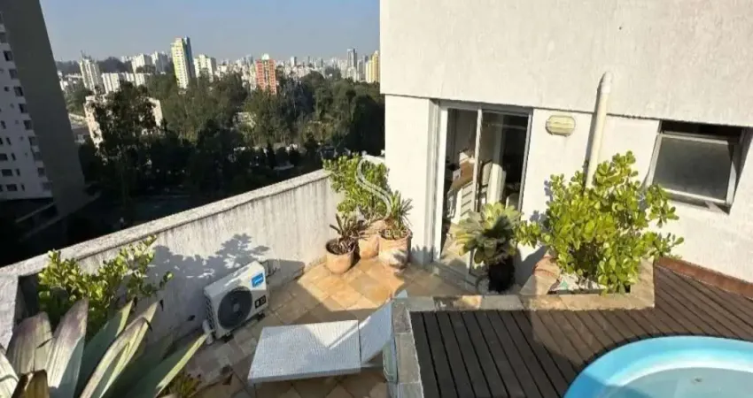 Condomínio avant life morumbi, cobertura com 222m² 3 dormitorios, 3 suites e 3 vagas
