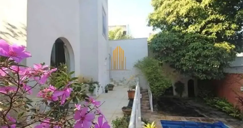 Sobrado residencial de 510m² com 3 suítes, edícula e 4 vagas à venda na região da vila madalena - sp