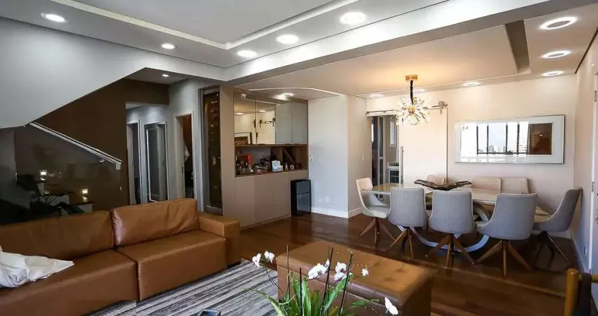 Cobertura no condomínio edifício jade no morumbi com 240m² 4 dormitórios 4 suítes 7 banheiros 4 vagas