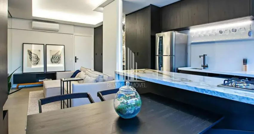 Apartamento à venda em Indianópolis, São Paulo-SP: 2 quartos, 1 suíte, 2 banheiros, 1 vaga, 65m². Venha conferir!