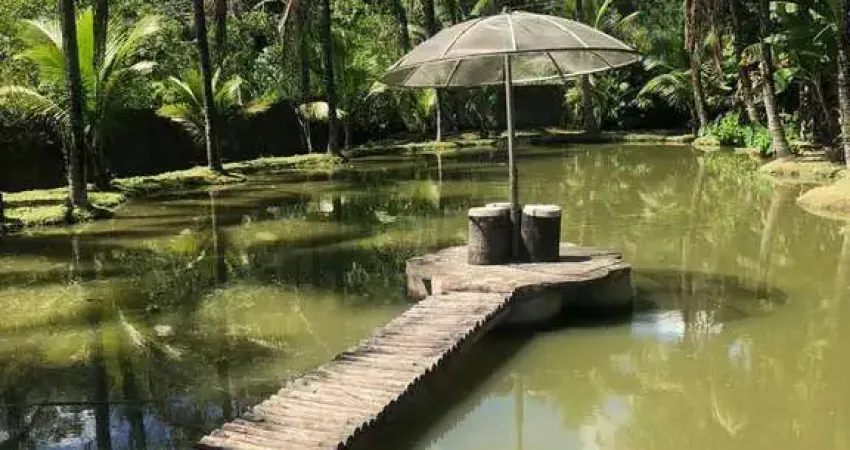 Sambaetiba-Sítio 15.000 m², Casa 2 Qts, 2 Lagos - R$ 850 Mil