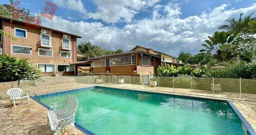 Sobrado com 9 dormitórios, 650 m² - venda por R$ 1.790.000 ou aluguel por R$ 13.325/mês - Parque Dom Henrique - Cotia/SP