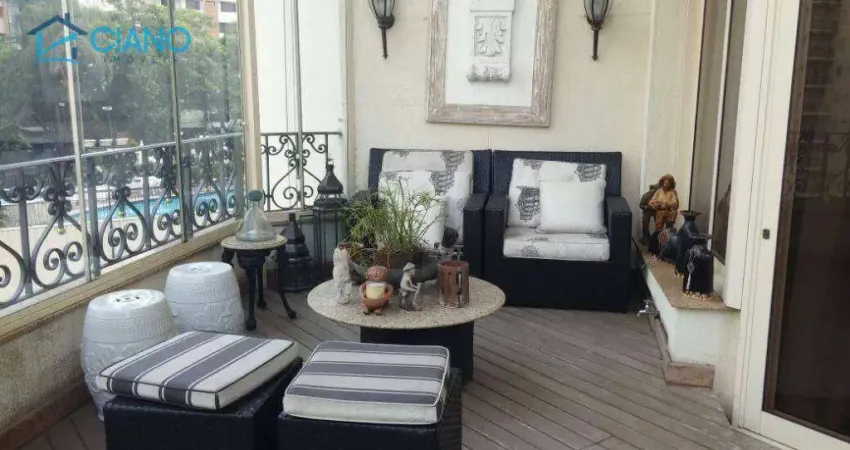 Apartamento com 4 dormitórios à venda, 336 m² por r$ 2.850.000,00 - tatuapé - são paulo/sp