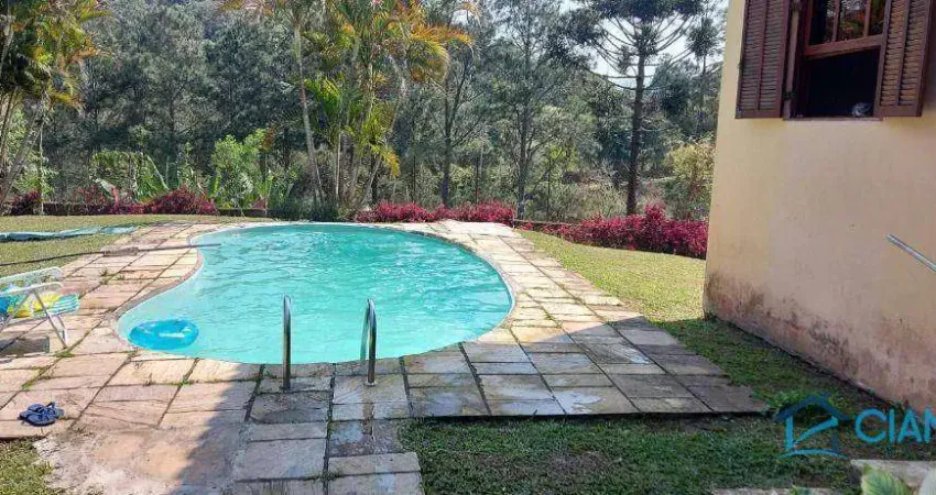 Chácara com 3 dormitórios à venda, 30000 m² por R$ 550.000,00 - Palmeirinha - Juquitiba/SP