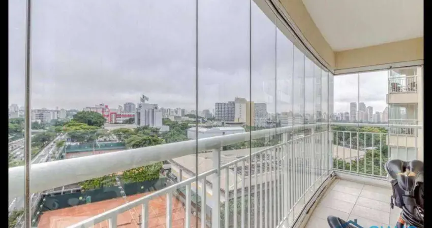 Apartamento com 2 dormitórios para alugar, 74 m² por R$ 9.120,00/mês - Ibirapuera - São Paulo/SP