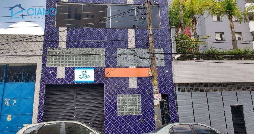 Galpão para alugar, 500 m² por R$ 21.400,00/mês - Mooca - São Paulo/SP