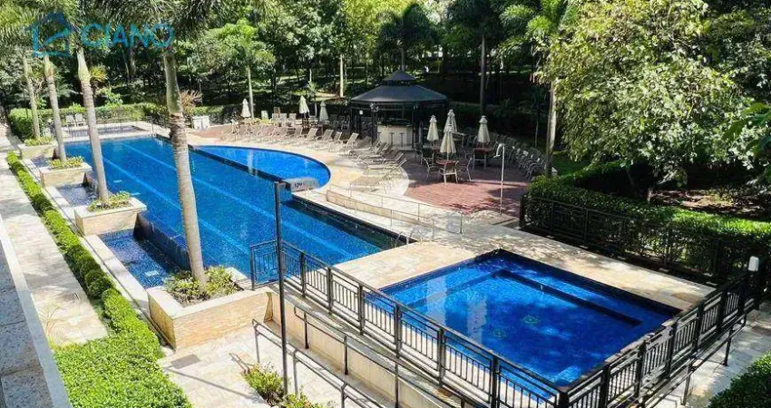 Apartamento com 4 dormitórios para alugar, 340 m² por r$ 44.300,00/mês - tatuapé - são paulo/sp