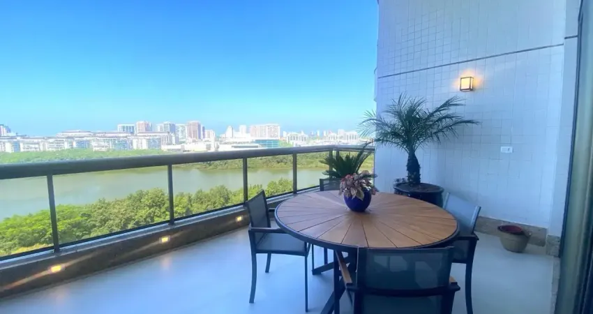 Apartamento duplex com 307m2 no condominio bernini na peninsula barra da tijuca