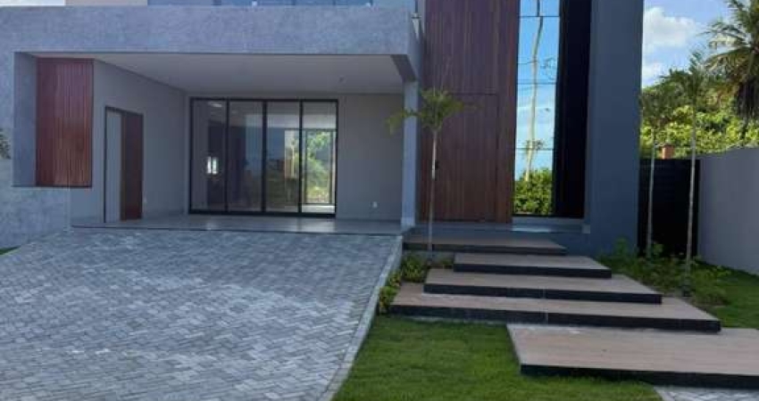 Casa de Alto Padrão no Alphaville Sergipe – Frente para o Lago e Fundo para a Reserva