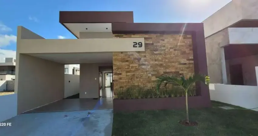 Casa em condomínio fechado com 3 quartos à venda na Rodovia Engenheiro Edilson Távora, 120, Olhos D\'água, Barra dos Coqueiros