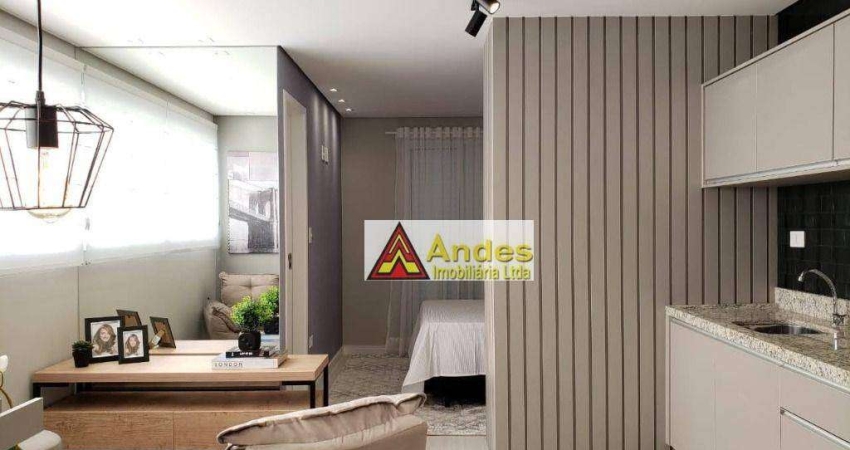 Studio, 32 m² - venda por R$ 308.600,00 ou aluguel por R$ 2.707,00/mês - Vila Dom Pedro II - São Paulo/SP