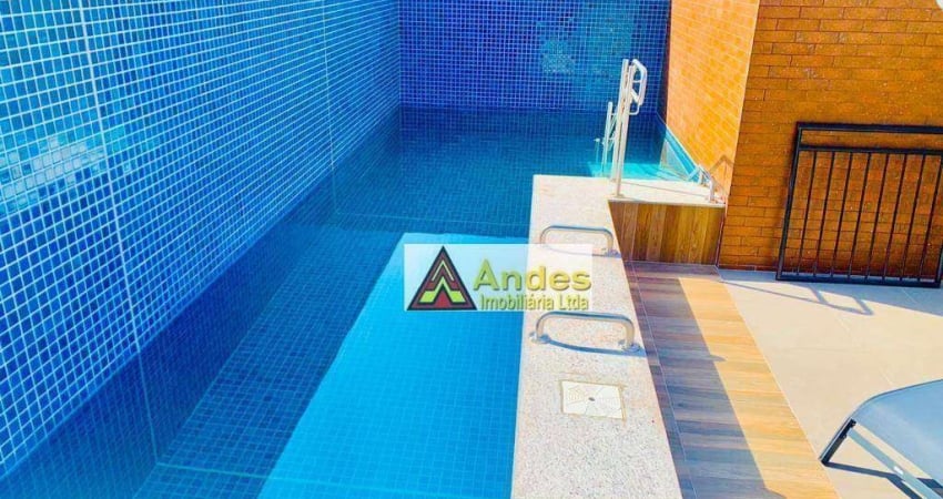 Apartamento novíssimo com 2 dormitórios lazer completo com ou sem vaga à venda, 44 m² por R$ 250.000 - Tremembé - São Paulo/SP