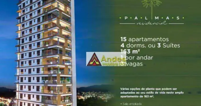 Apartamento 1 por andar com 3 vagas à venda, 176 m² por R$ 2.437.287 - Palmas do Tremembé - São Paulo/SP