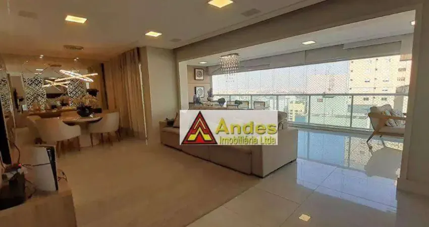 Alto Padrão andar alto  fino acabamento 4 dorms sendo 3 amplas suítes 3 vgs à venda, 182 m² por R$ 2.600.000 - Santana - São Paulo/SP