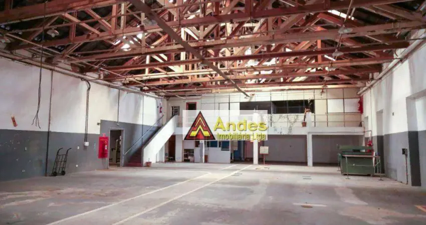 Galpão, 2000 m² - venda por r$ 14.000.000,00 ou aluguel por r$ 40.000,00/mês - campos elíseos - são paulo/sp