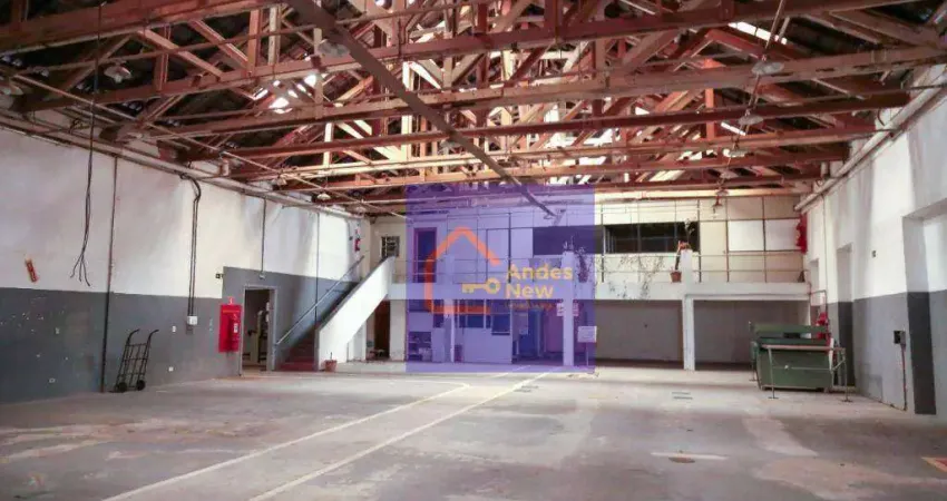 Galpão, 2000 m² - venda por r$ 14.000.000,00 ou aluguel por r$ 40.000,00/mês - campos elíseos - são paulo/sp