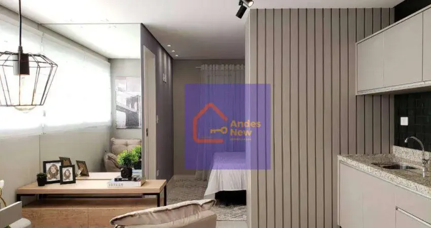 Studio, 32 m² - venda por r$ 308.600,00 ou aluguel por r$ 2.707,00/mês - vila dom pedro ii - são paulo/sp