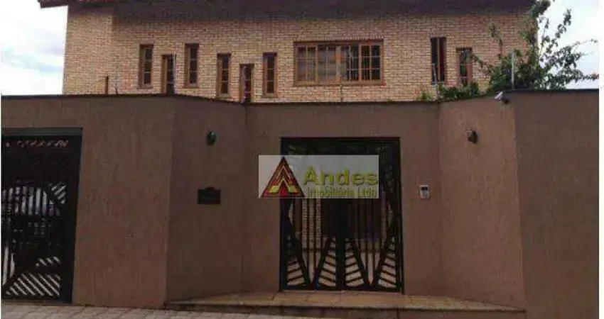 Sobrado com 4 dormitórios à venda, 380 m² - jardim floresta - são paulo/sp