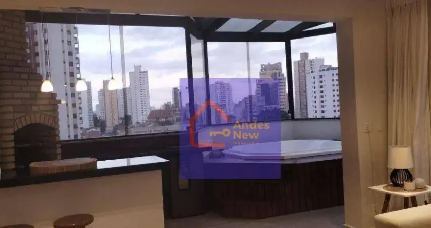 Cobertura, 228 m² - venda por r$ 1.800.000,00 ou aluguel por r$ 14.820,00/mês - santana - são paulo/sp
