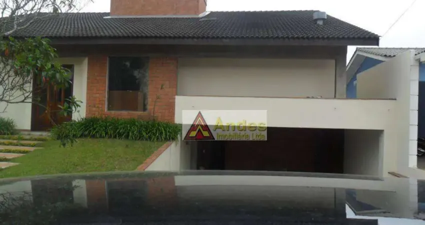 Casa  residencial à venda, residencial dez (alphaville), santana de parnaíba.