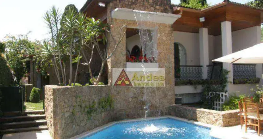 Sobrado com 4 dormitórios para alugar, 500 m² por r$ 18.000,00/mês - jardim floresta - são paulo/sp