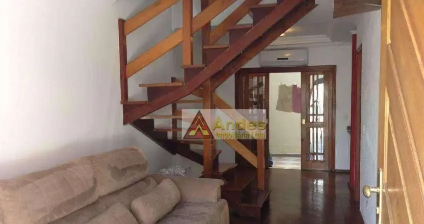 Sobrado em condomínio fechado com 3 dormitórios à venda, 100 m² por r$ 626.000 - vila guaca - são paulo/sp