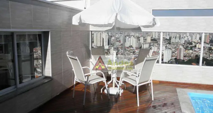 Cobertura com 3 dormitórios à venda, 134 m² por r$ 1.115.000,00 - santa inês - são paulo/sp