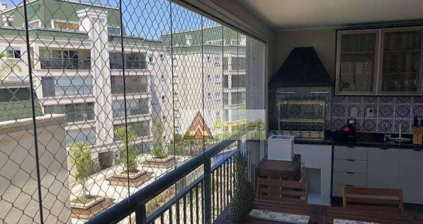 Apartamento de 130,00 mts² com varanda gourmet, 3 dormitórios à venda, por r$ 1.100.000 - parque mandaqui - são paulo/sp