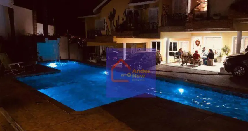 Condomínio fechado sobrado novo moderno 240 m²  santa inês 3 dormitórios 2 suítes 3 vagas à venda, por r$ 1.190.000 - jardim peri - são paulo/sp