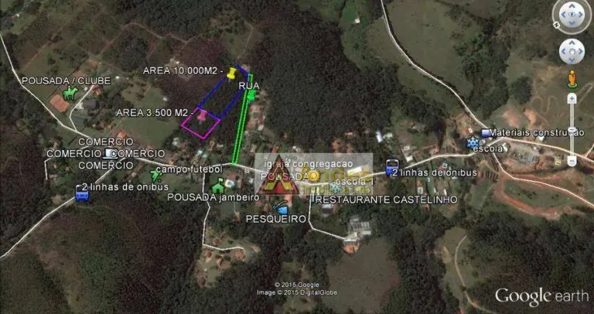 Terreno à venda, 13500 m² por r$ 950.000,00 - mato dentro - mairiporã/sp