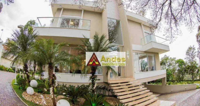 Condominio fechado belíssimo sobrado 4 amplas suítes 8 vagas à venda, 719 m² por r$ 5.600.000,00 - vila irmãos arnoni - são paulo/sp