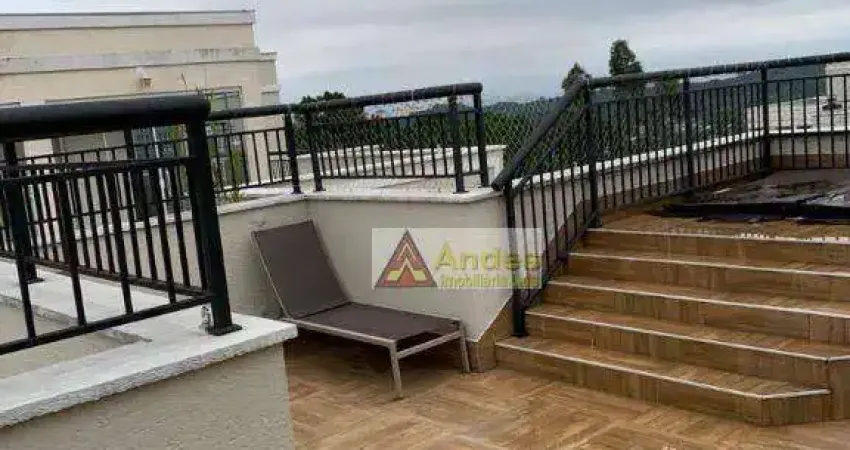 Cobertura com 3 dormitórios à venda, 212 m² por r$ 2.000.000,00 - vila irmãos arnoni - são paulo/sp