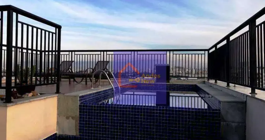 Cobertura com 4 dormitórios à venda, 295 m² por r$ 3.800.000,00 - santana - são paulo/sp