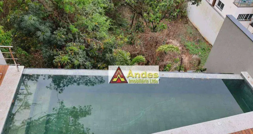 Condomínio fechado alto padrão piscina com borda infinita à venda, 600 m² por r$ 8.500.000,00- tucuruvi - são paulo/sp