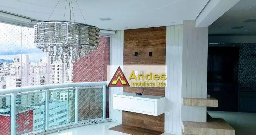 Alto padrão vista panorâmica finíssimo acabamento automatizado 4 dorms 3 suítes 5 vagas  à venda, 220 m² por r$ 2.500.000,00- santana - são paulo/sp