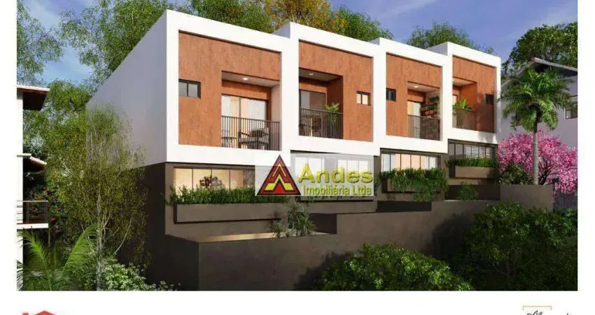 Sobrado novo 4 suítes 2 americanas à venda, 330 m² por r$ 1.500.000 - vila irmãos arnoni - são paulo/sp